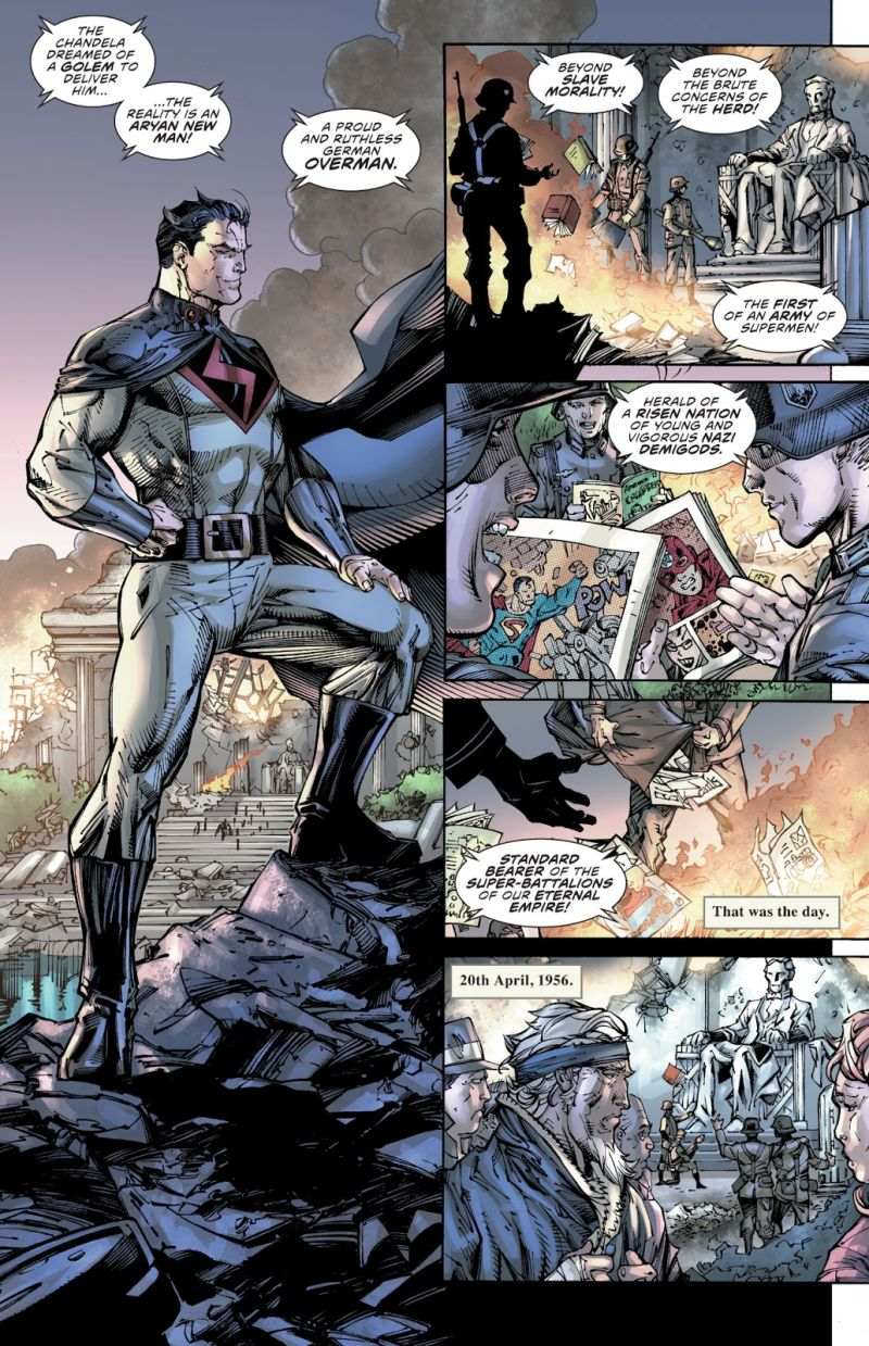 Overman is not about Truth, Justice or the American Way at all.